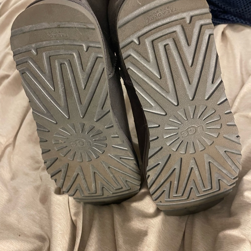 UGG Charcoal Suede Boots - Picture 4 of 6